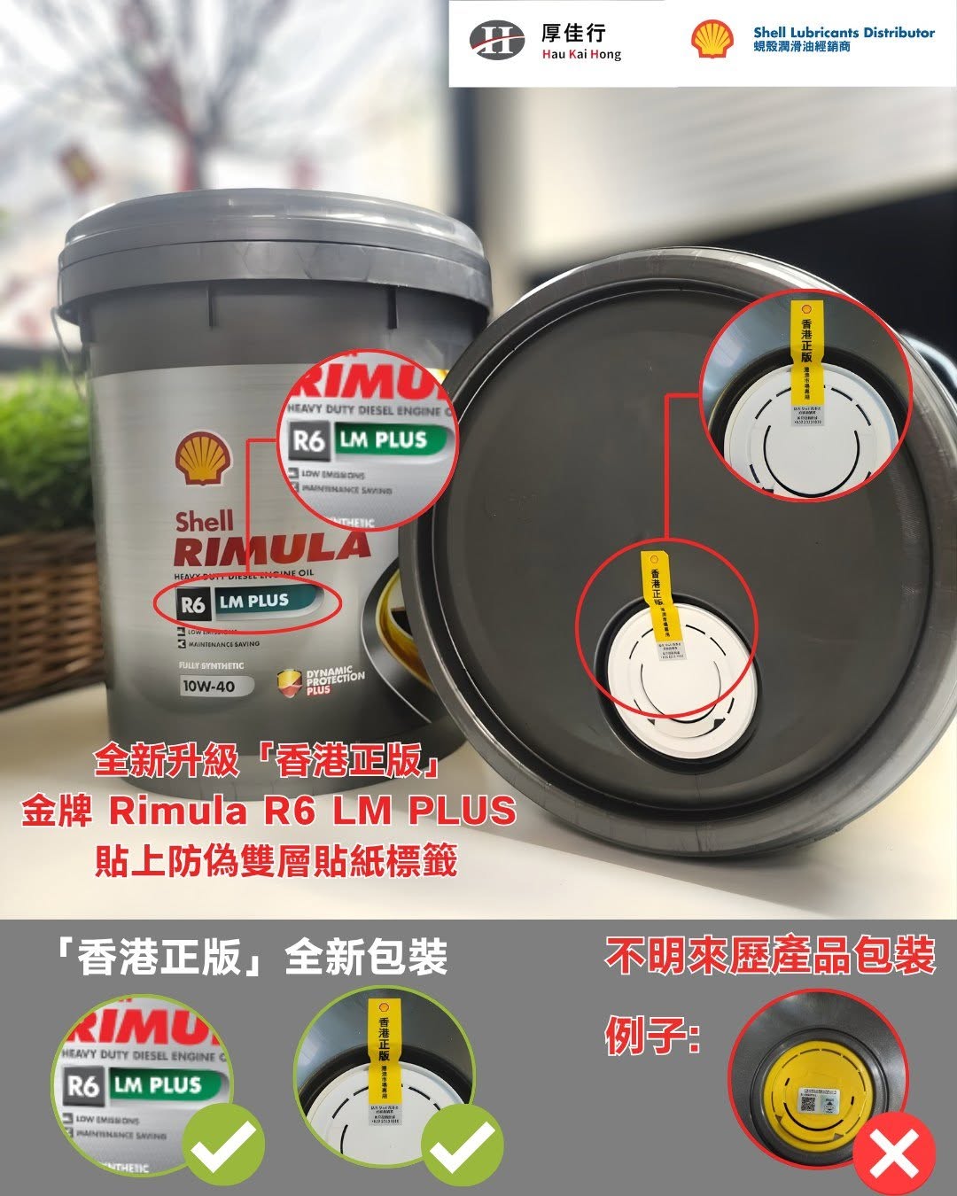 金牌 Rimula 全新配方 - R6 LM PLUS 10W-40