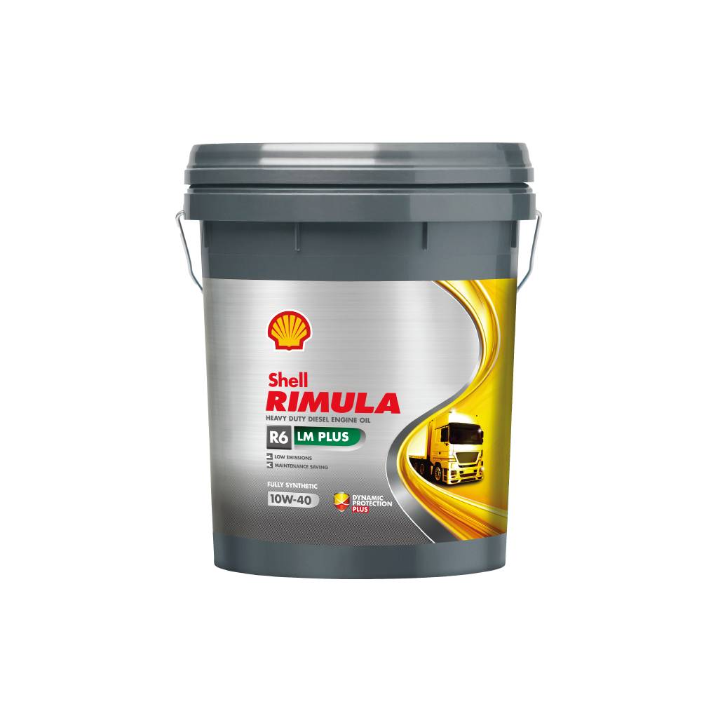 【全新登場】Shell Rimula 金牌 R6 LM PLUS 引擎機油/潤滑油/偈油(20L)